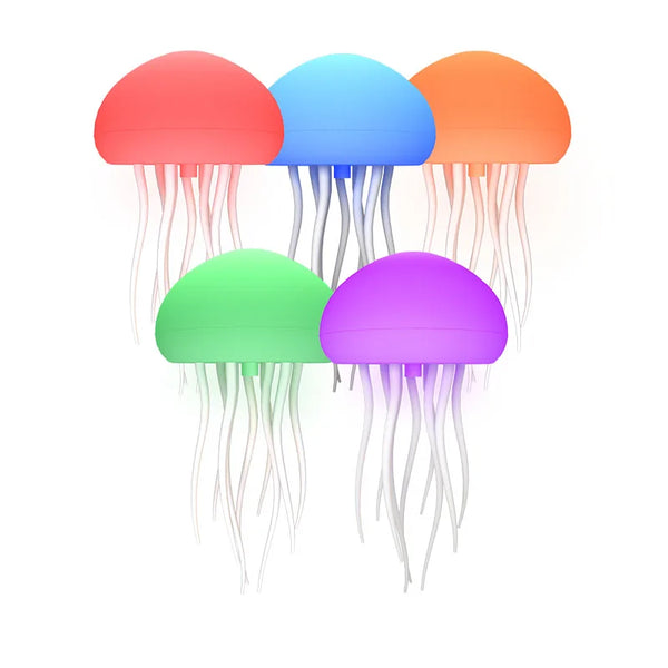 RGB Jellyfish Night Lamp – Voice Control Glow