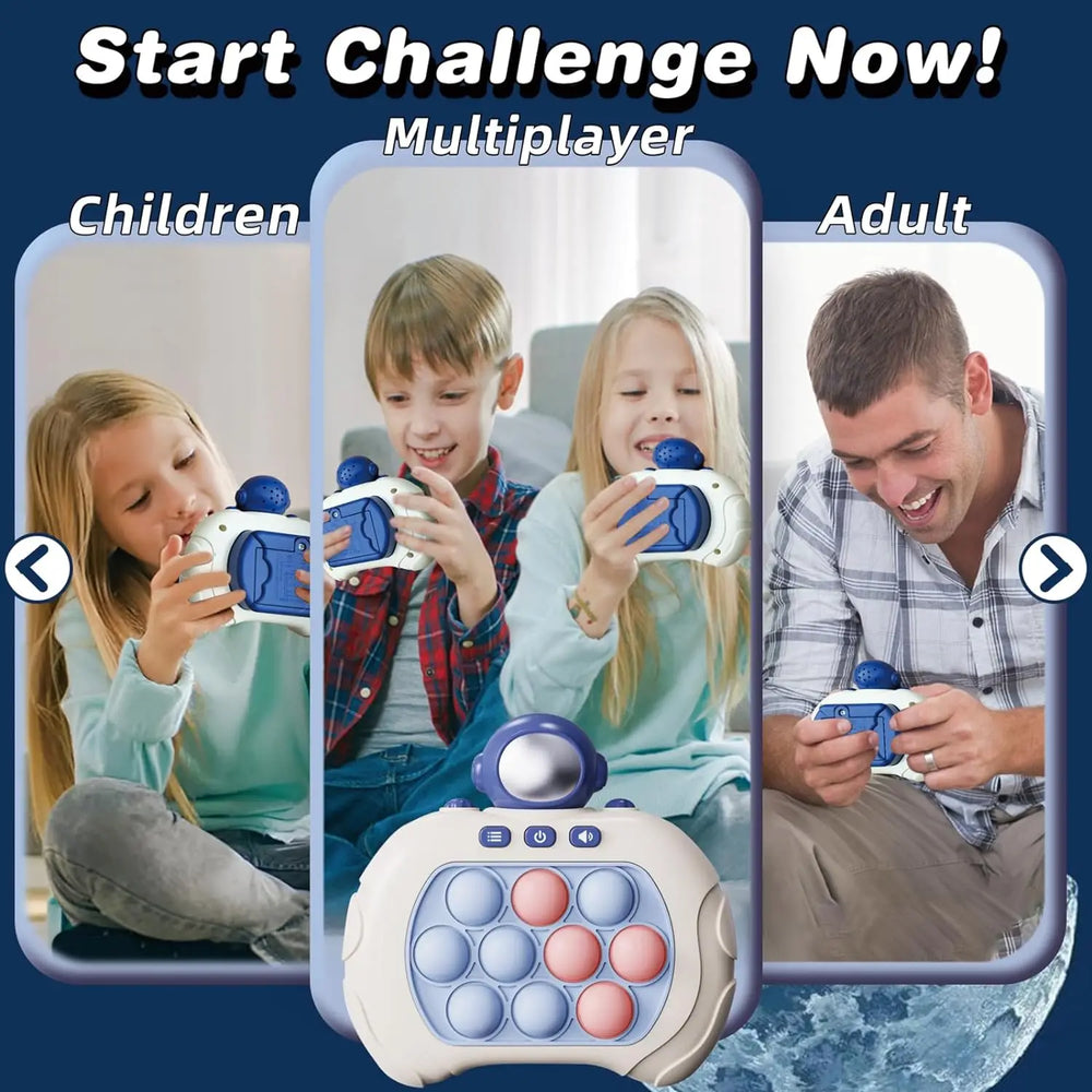 Quick Push Bubble Game – Light-Up Fidget Toy for All – Features | Toki Toy Box