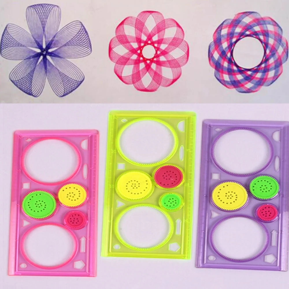 Geometry Drawing Stencil Kit for Creative Kids