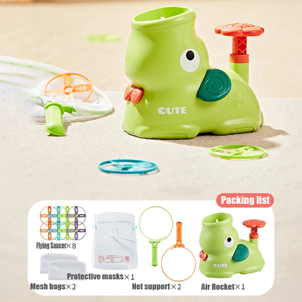 Rocket Jump Flying Disc Launcher for Kids