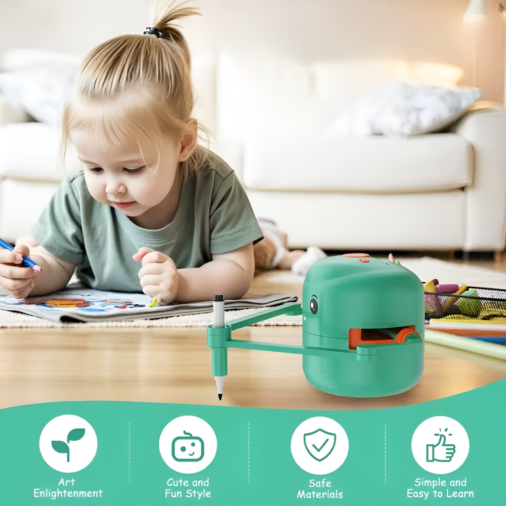 iDraw Robot Smart Drawing Toy for Creative Kids – Detail | Toki Toy Box