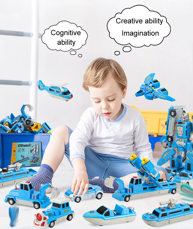 Magnetic Vehicle Building Blocks – DIY Construction Set