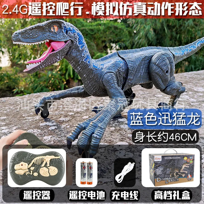 RC Walking Velociraptor – Dinosaur with Sound Effects