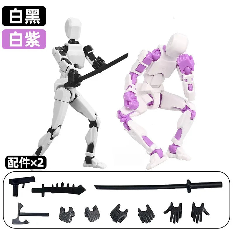Titan Action Figure Set – Fully Posable Robot Toy