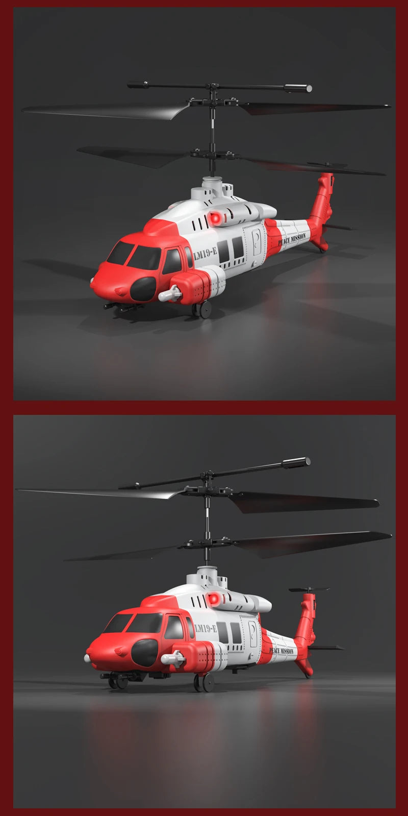 RC Battle Helicopter with Altitude Hold – View 19 | Toki Toy Box