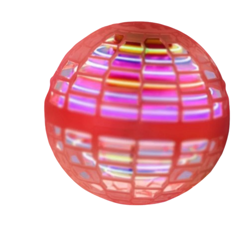 LED Flying Orb Spinner – Boomerang Toy | Toki Toy Box – Side View | Toki Toy Box