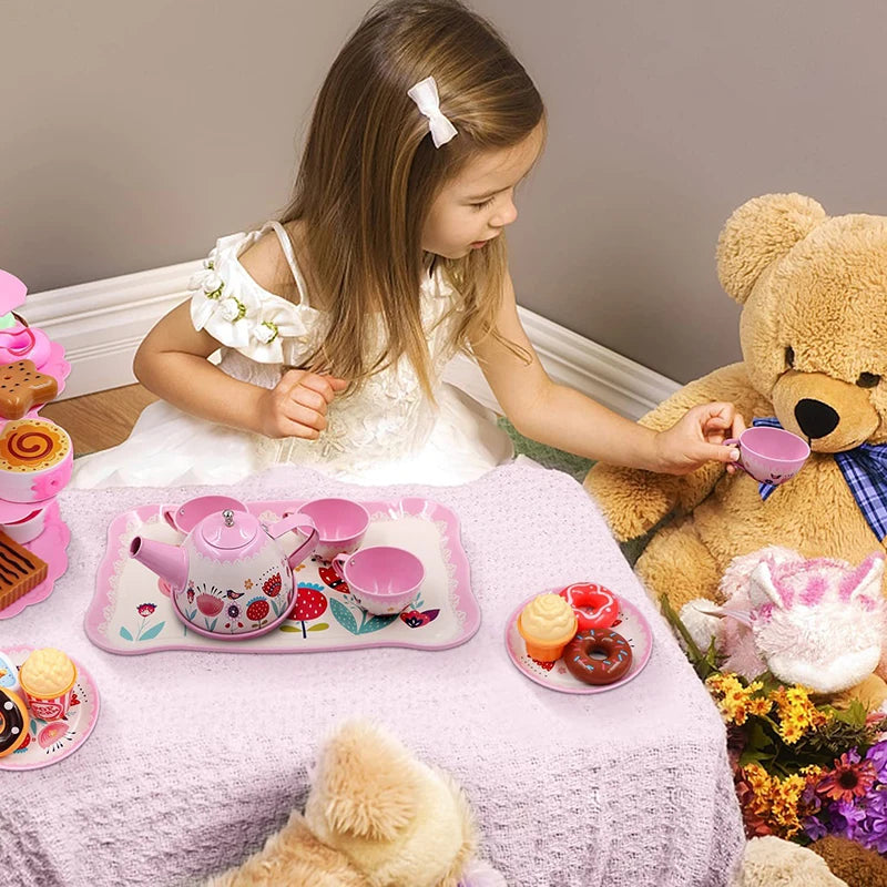 DIY Pretend Tea Set – Creative Play Kitchen Toy