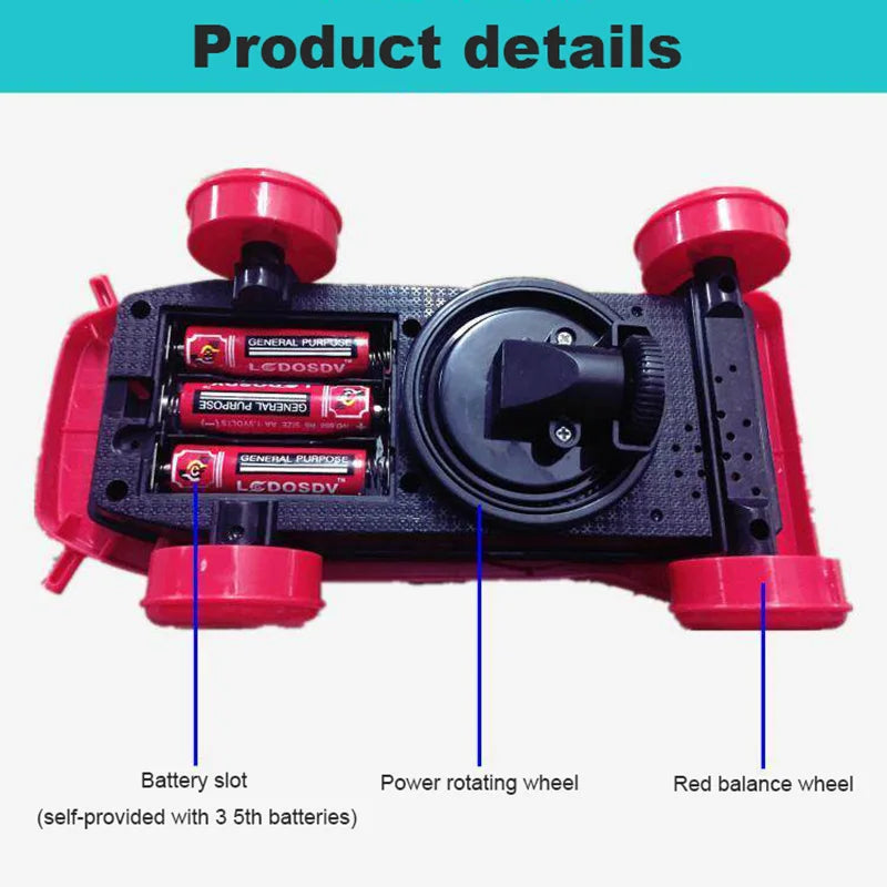 Web Rider Electric Stunt Scooter Toy Car