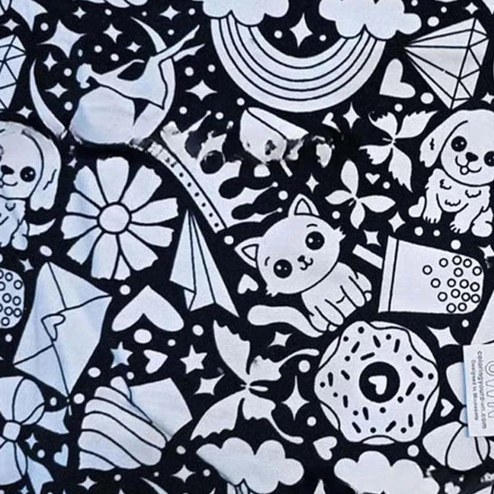Color Your Own Blanket – Creative Fuzzy Art Kit – Size Reference | Toki Toy Box