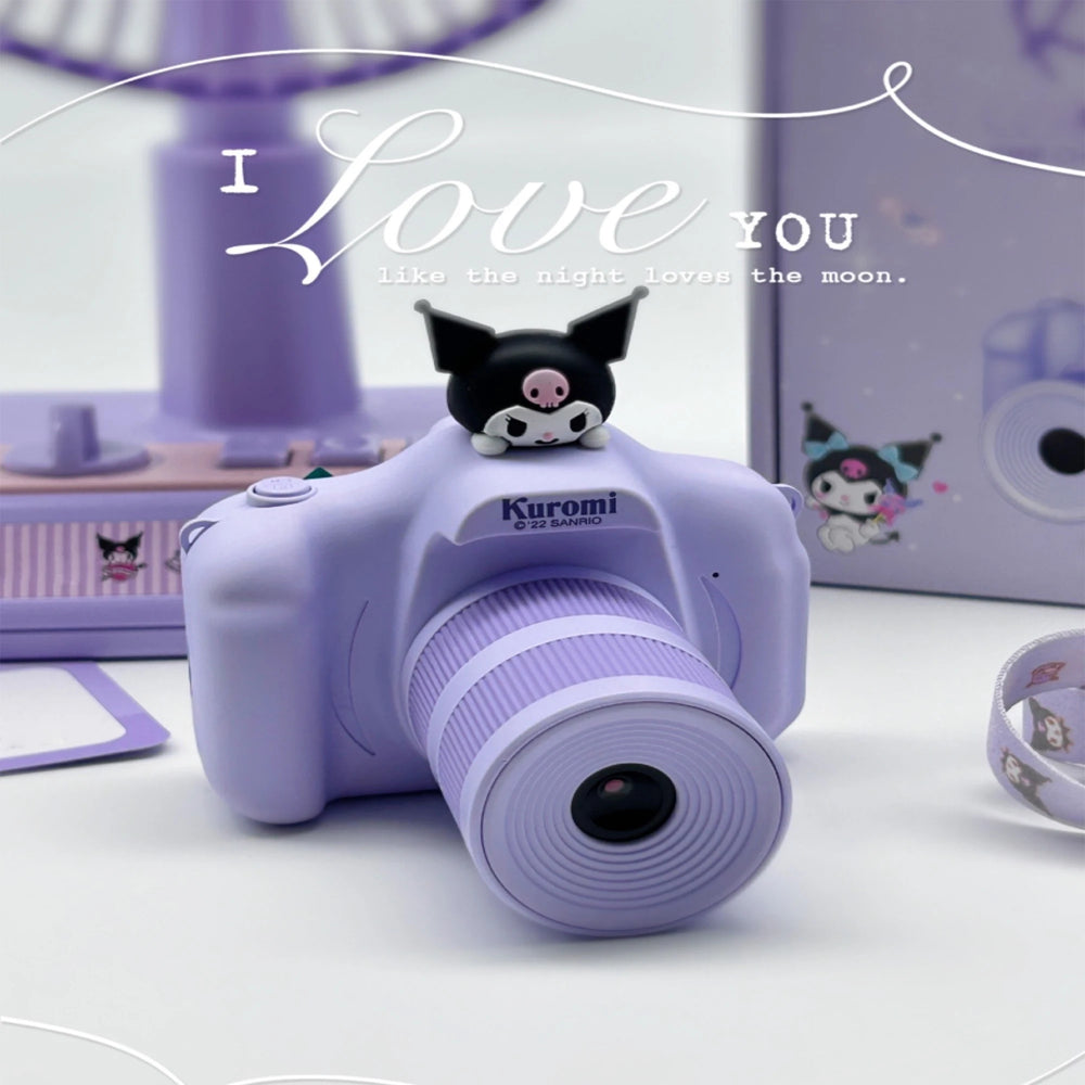 Dual Lens Kids Camera 1080P Fun Snap Cam – Side View | Toki Toy Box