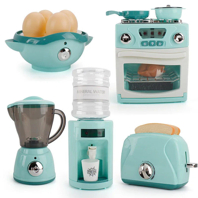 Pretend Kitchen Appliance Play Set for Curious Kids