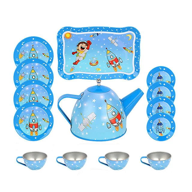 DIY Pretend Tea Set – Creative Play Kitchen Toy