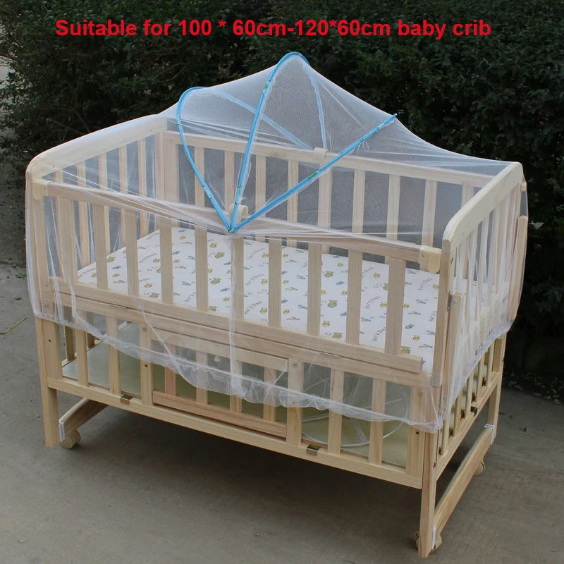 Portable Baby Crib Mosquito Net – Foldable 360° Protection