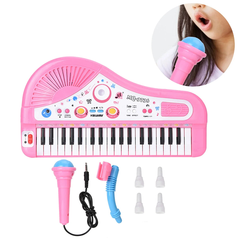Kids Piano – Built-In Microphone | Toki Toy Box