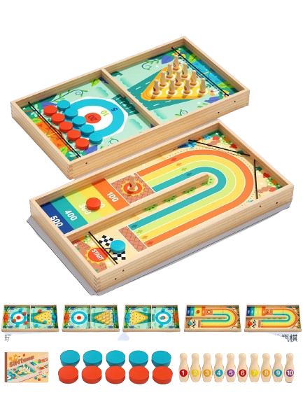 Bounce Battle Board Game – Fast Sling Strategy for Families