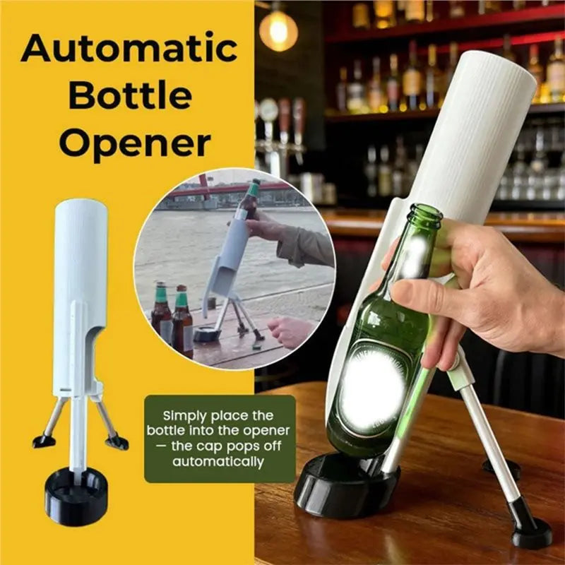 Automatic Bottle Opener – One Touch Easy Open Tool – Detail | Toki Toy Box