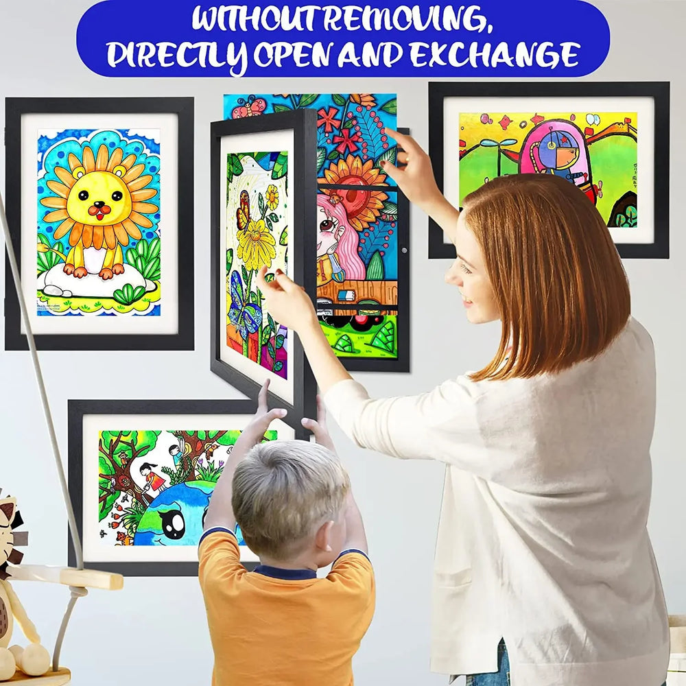 Kids Art Display Frame – Easy-Change Artwork Showcase
