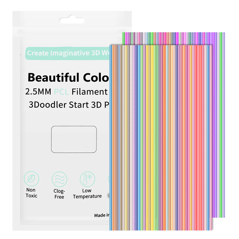 3D Pen Filament Refill Pack – 32 Vibrant Colors