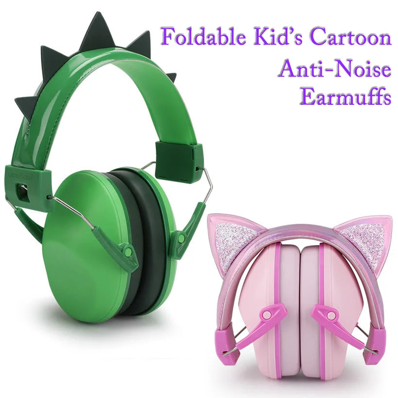 Kids Noise Reduction Earmuffs with Cute Ears | TokiToyBox
