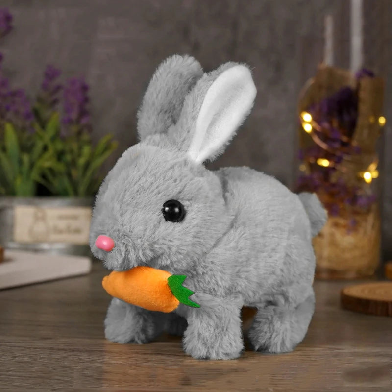 Walking Bunny Plush – Electronic Hopping Pet