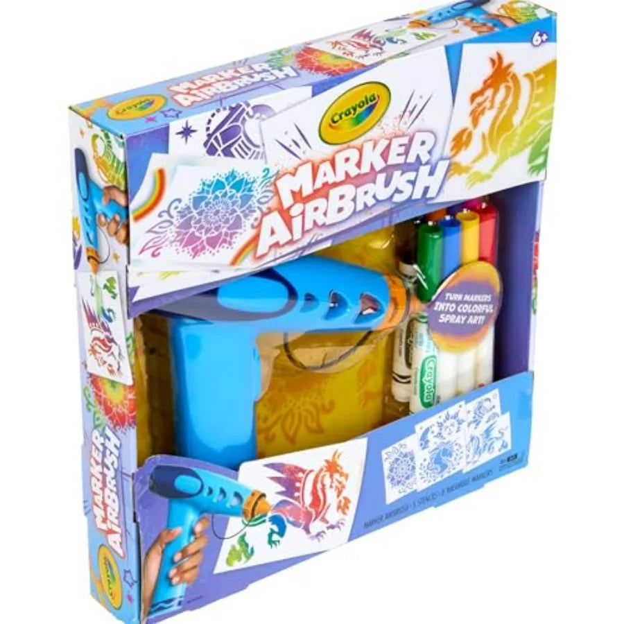 Airbrush Kit – Kid Using Sprayer | Toki Toy Box