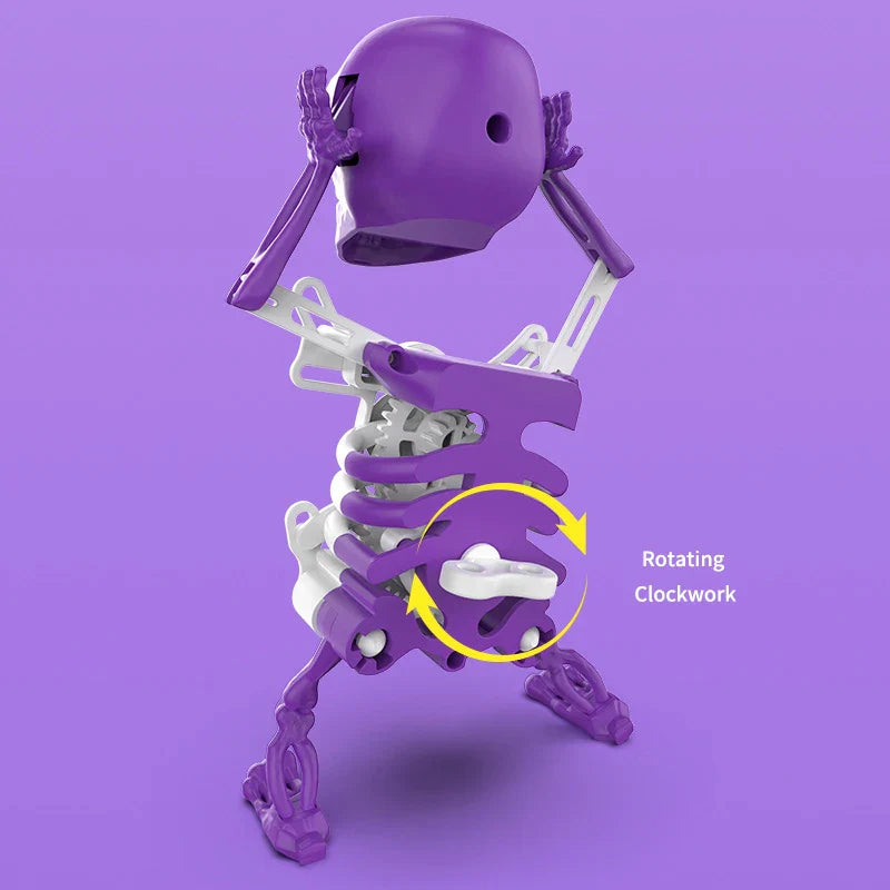 3D Dancing Skeleton – Spooky Posable Figurine