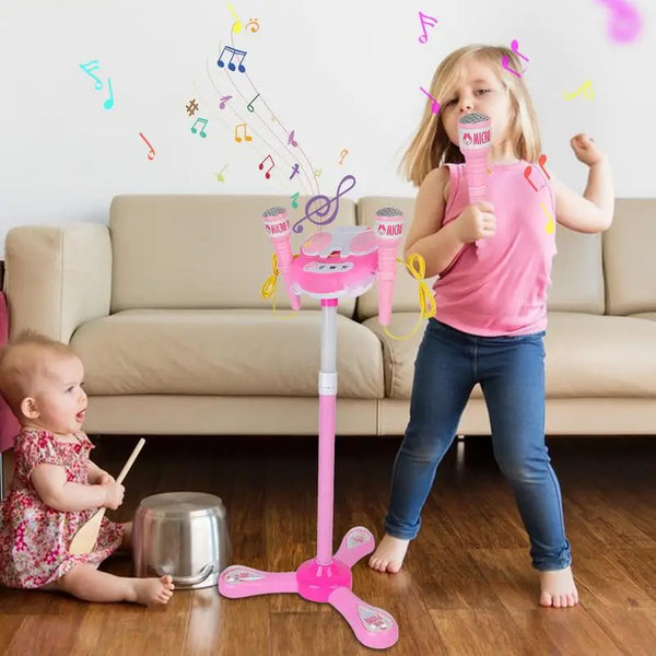 Kids Karaoke Microphone with Stand – Singing Set