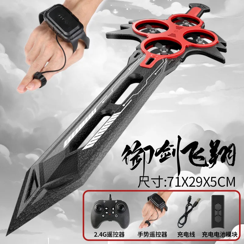 Red flying sword drone variant
