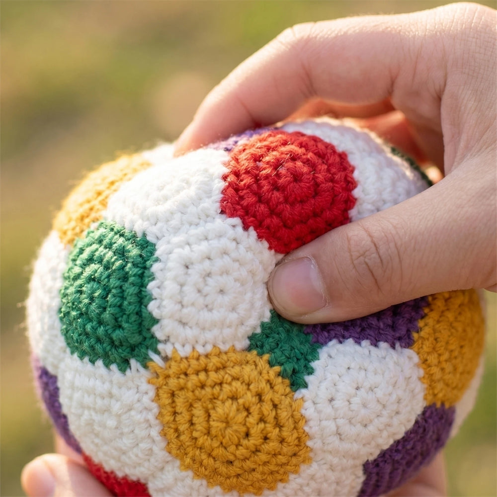 Crochet Juggling Balls Set – Soft Bean Bags for Kids - Toki Toy Box