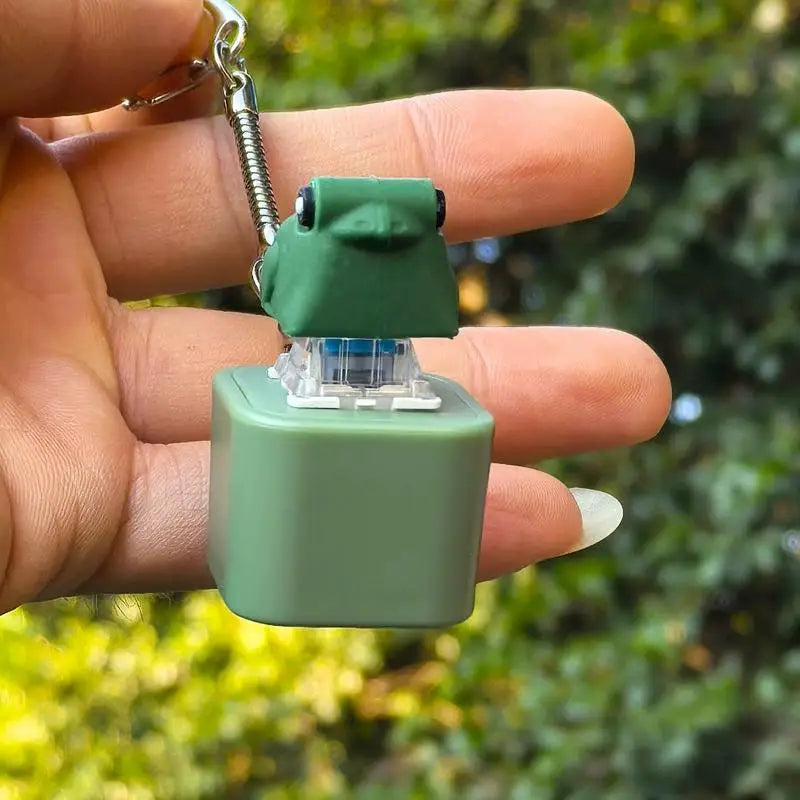 Frog Keychain – Clip on Bag | Toki Toy Box