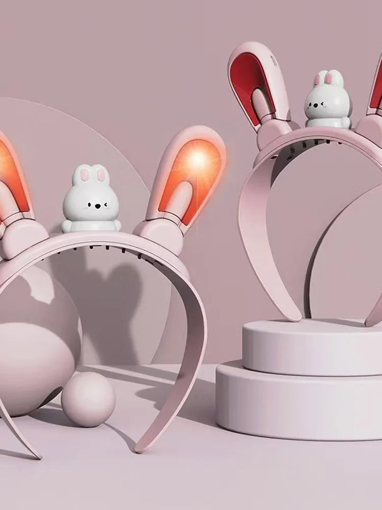 LED Bunny Ear Headband Toy for Kids & Parties