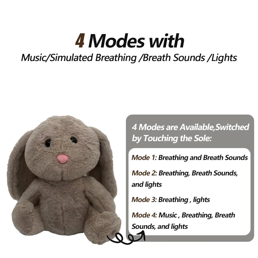 Breathing Elephant Plush – Soothing Sleep Companion - Toki Toy Box