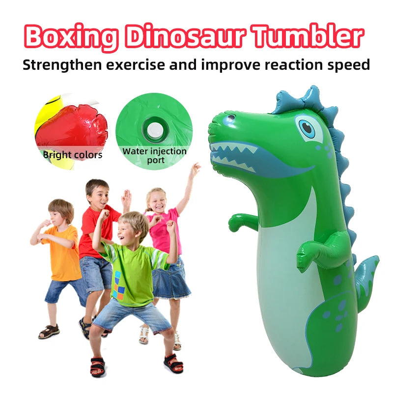 Inflatable Dinosaur Punching Bag – 90cm Bounce-Back