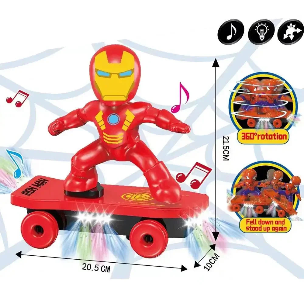 Web Rider Electric Stunt Scooter Toy Car