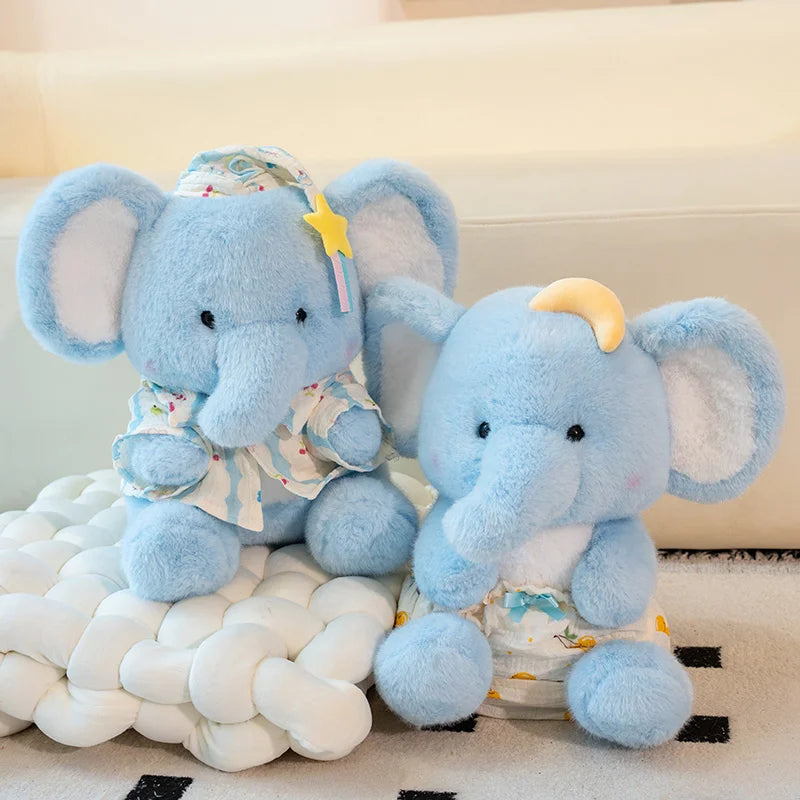 Elephant Plush – 30cm Large Size | Toki Toy Box