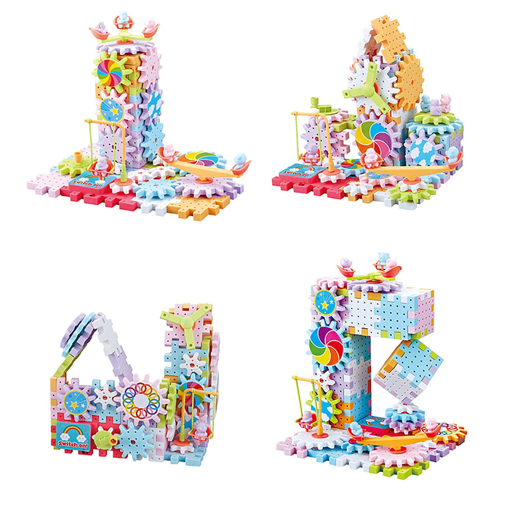 Electric Building Blocks Set 83PCS for Creative Kids - Toki Toy Box