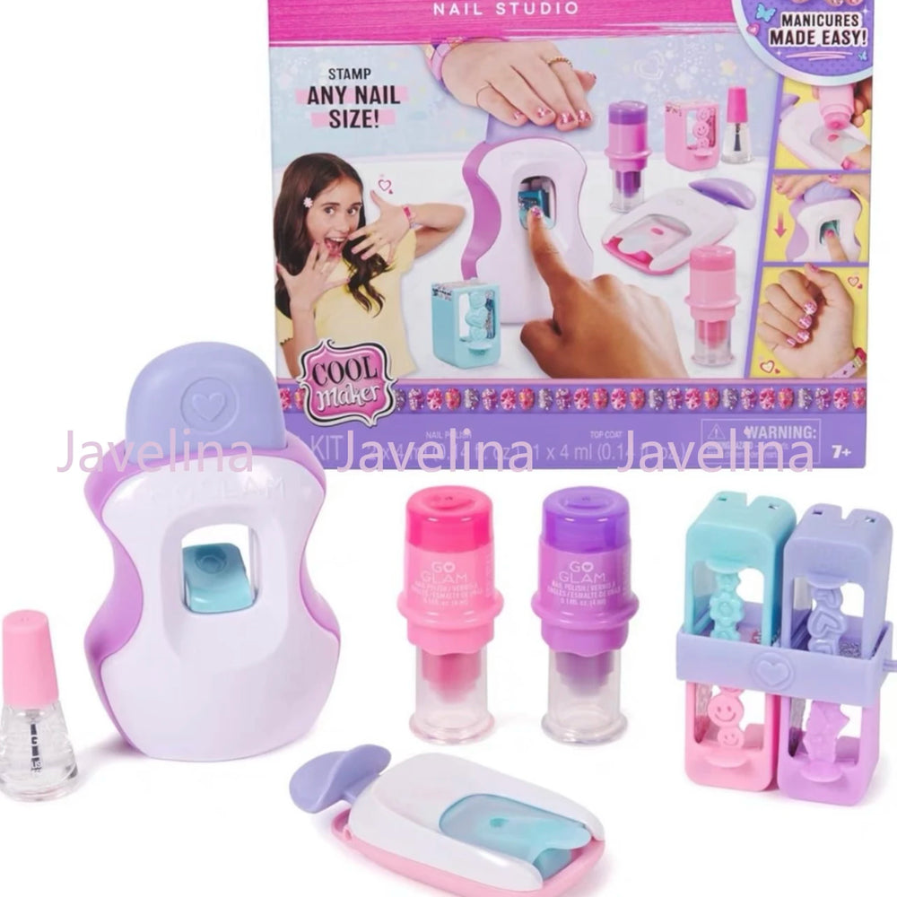 Kids Nail Art Machine – DIY Creative Salon Kit – In Use | Toki Toy Box