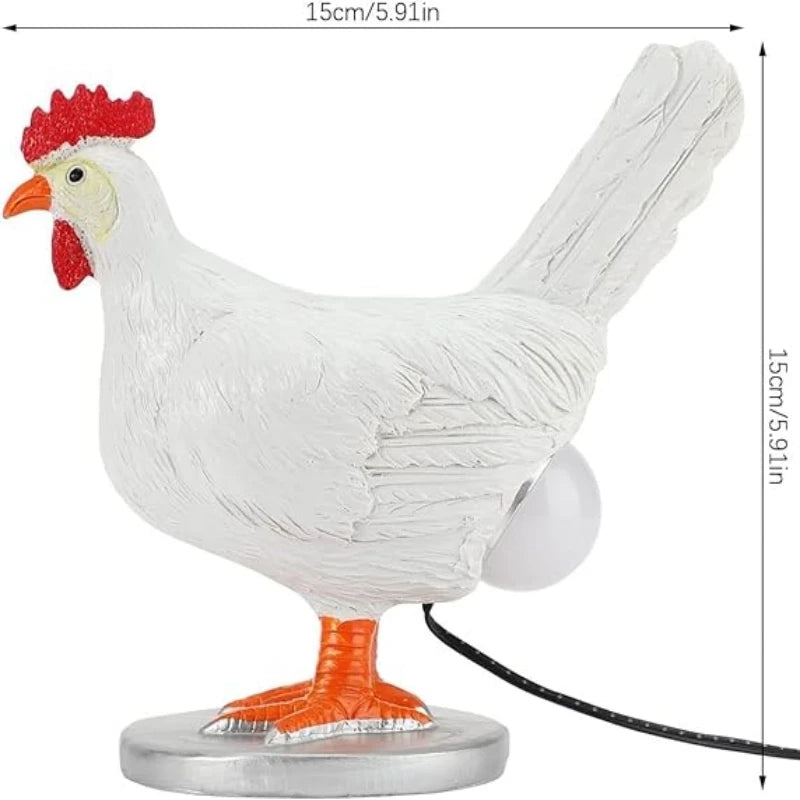 Duck Egg LED Night Lamp – Cute Soft Glow Light – Size Reference | Toki Toy Box