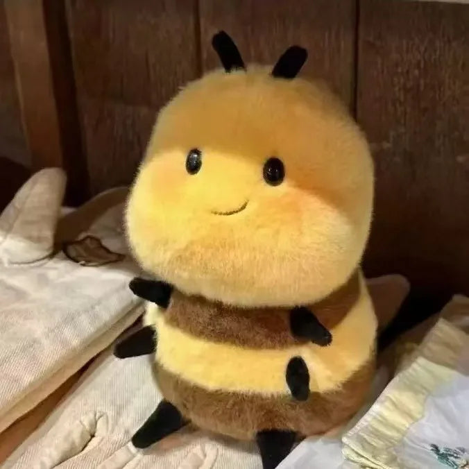 Cute Bee Plush Toy – Soft Cuddly Gift for Kids