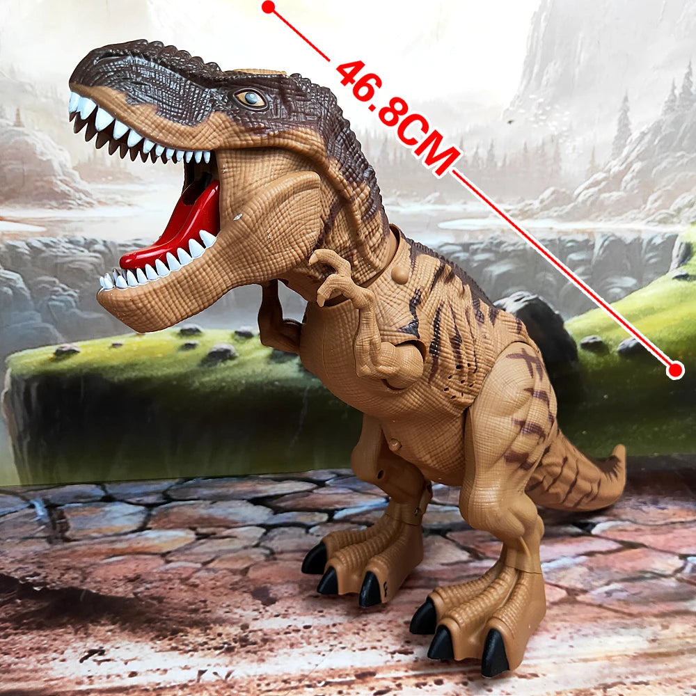 Walking Spray Dinosaur Robot Toy – Lights & Sounds – Whats Included | Toki Toy Box
