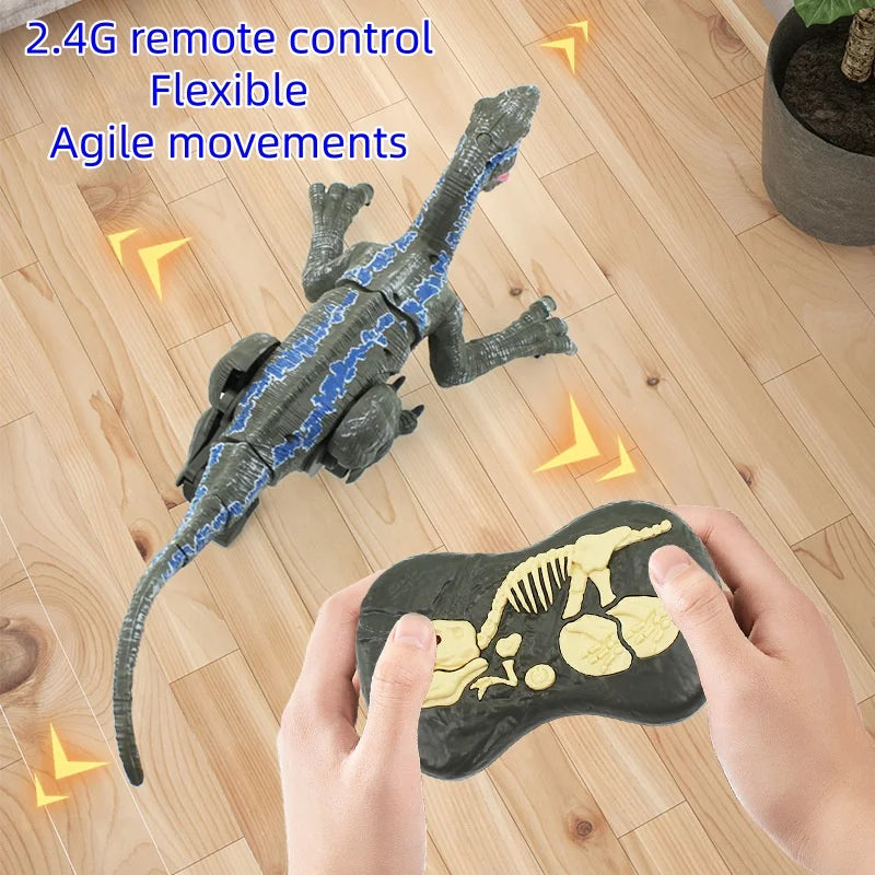 RC Walking Velociraptor – Dinosaur with Sound Effects