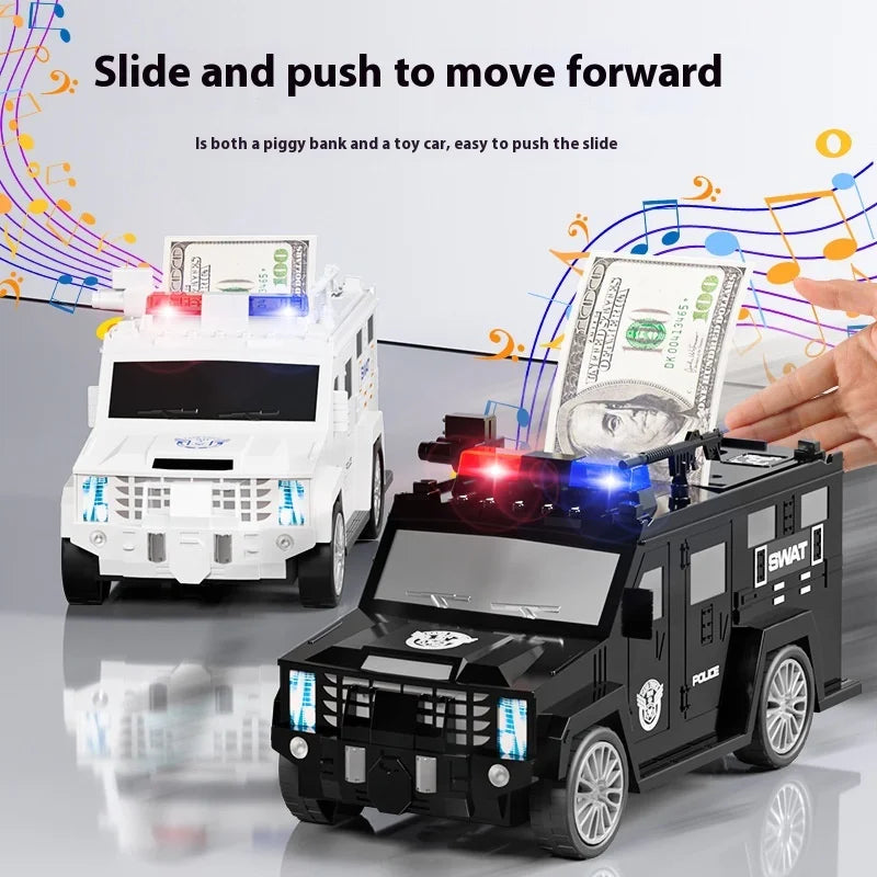 Kids ATM Piggy Bank with Fingerprint & Password Safe