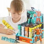 Children's Transforming Robot Pen – Creative Deformation Toy & Stationery