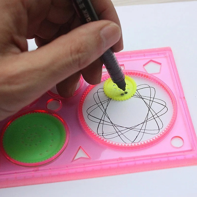 Geometry Drawing Stencil Kit for Creative Kids