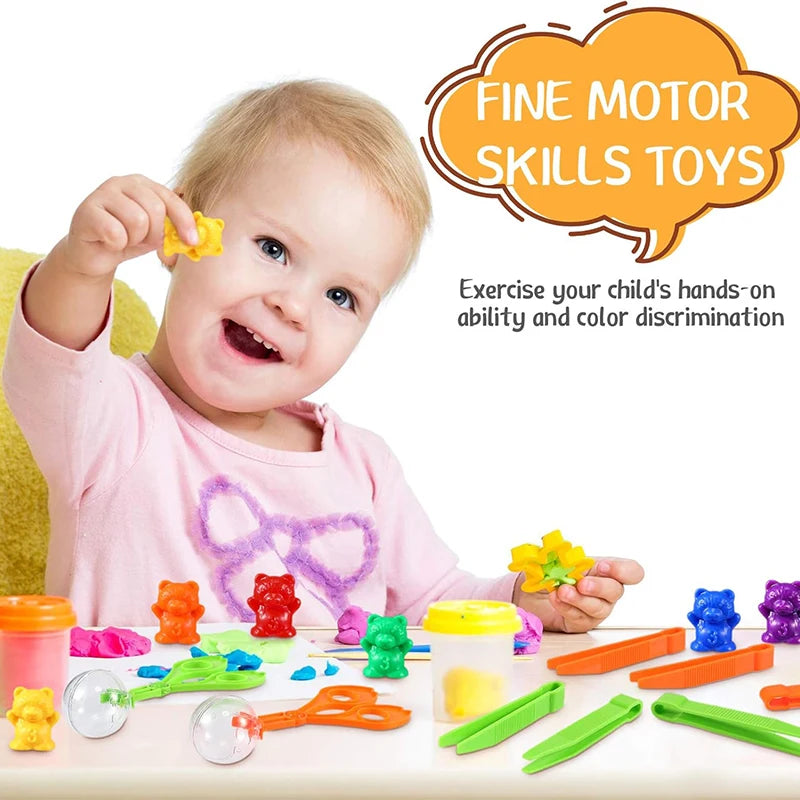 Color Sorting & Counting Bears Learning Set