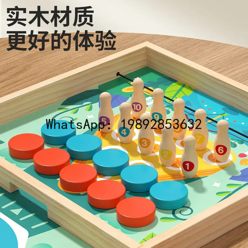 Bounce Battle Board Game – Fast Sling Strategy for Families – Size Reference | Toki Toy Box