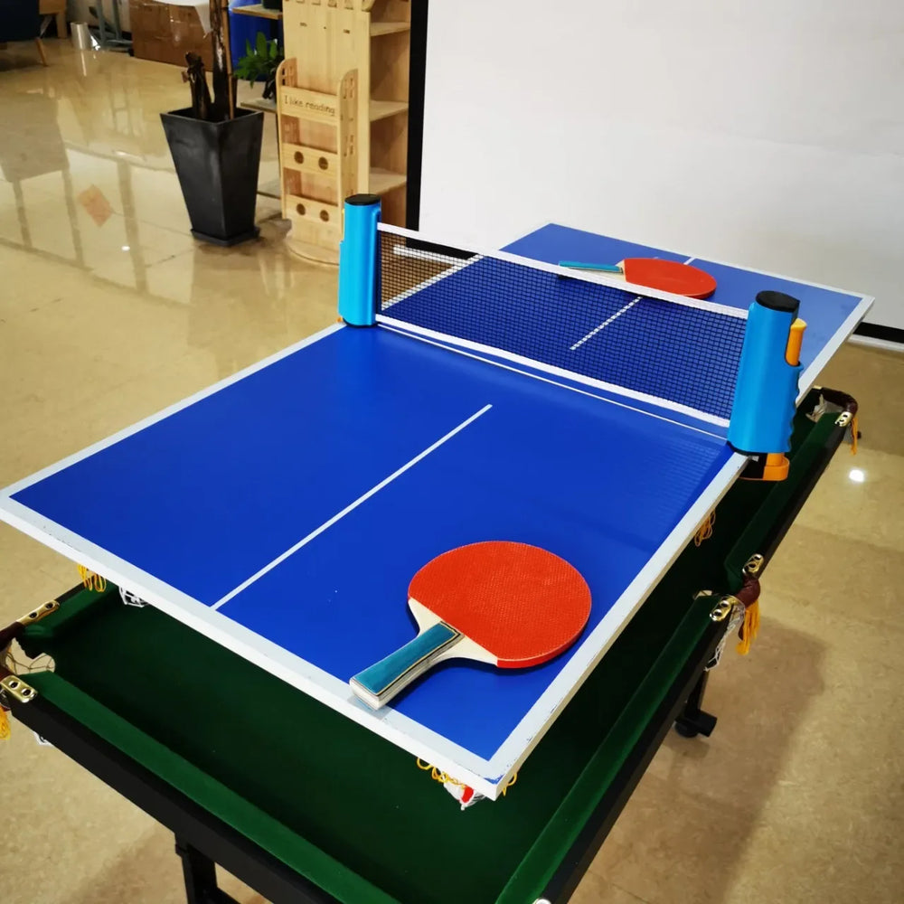 Portable Stretchable Table Tennis Net Set for Family Play