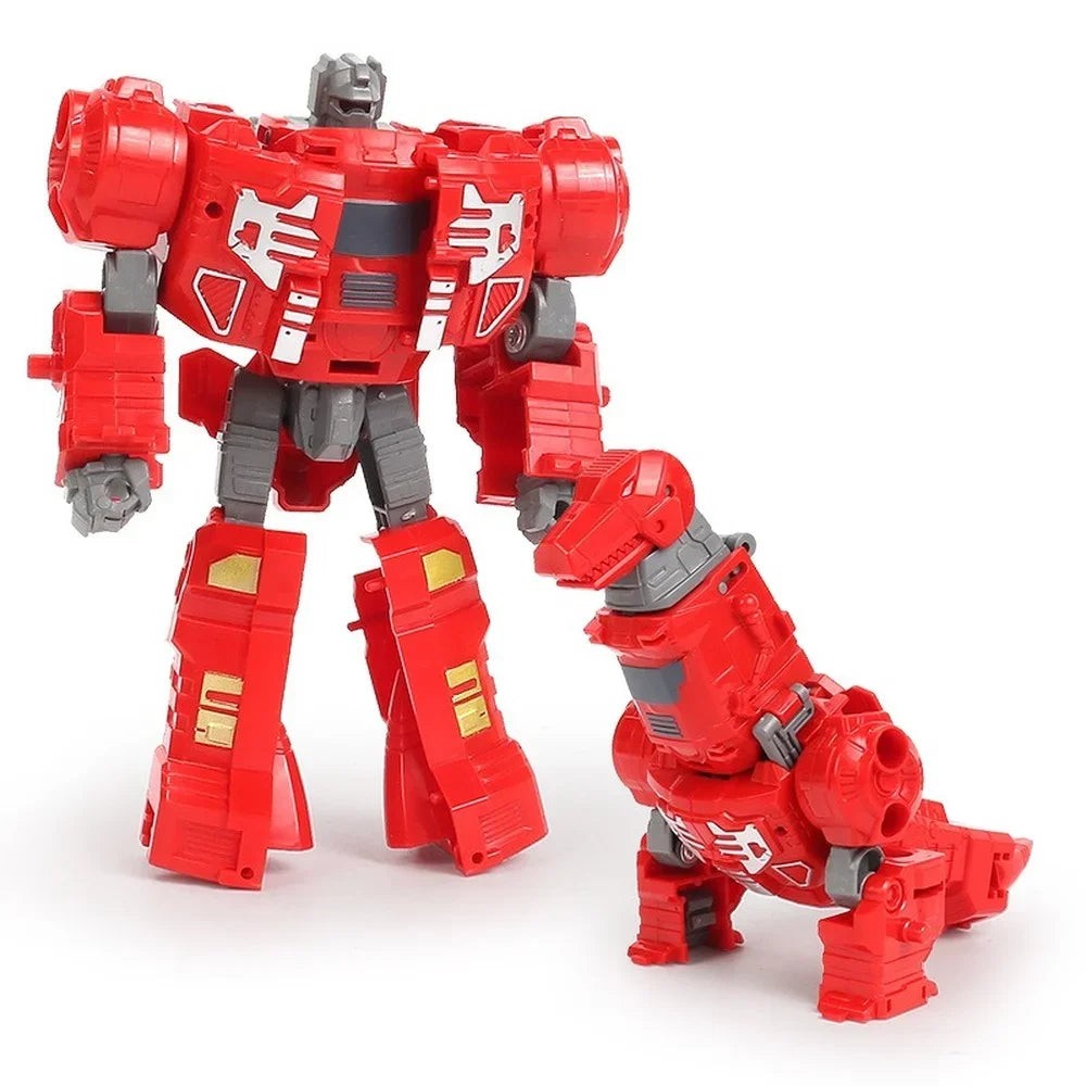 Kids transforming dinosaur robot gift toy