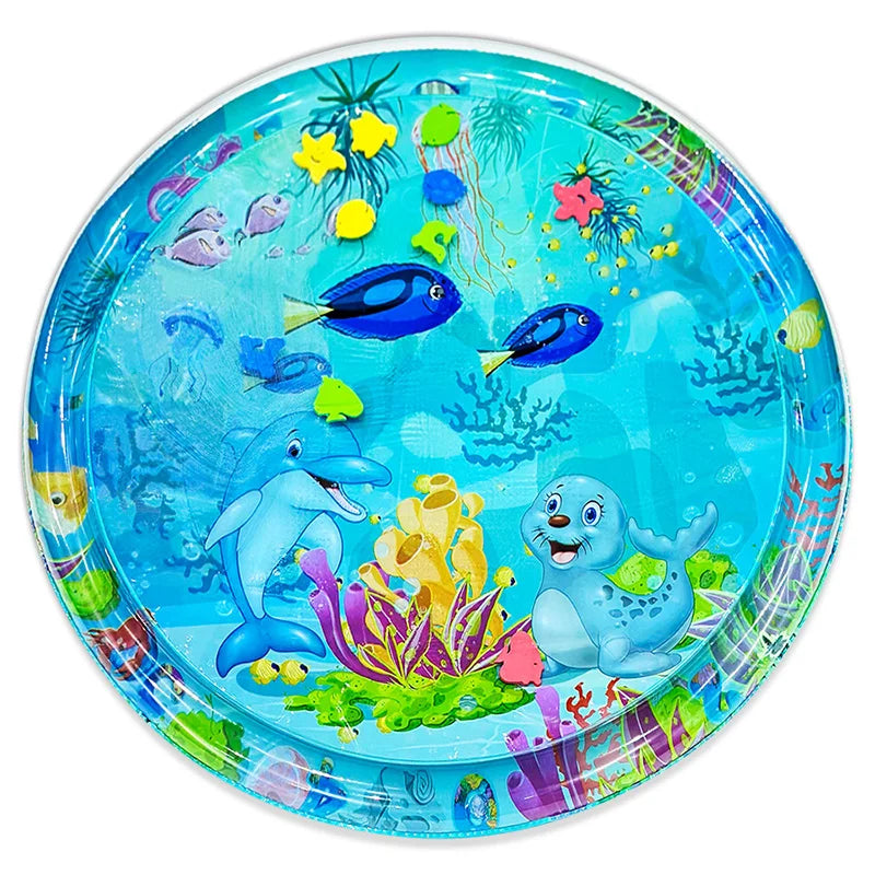 Inflatable Baby Water Play Mat for Sensory Fun