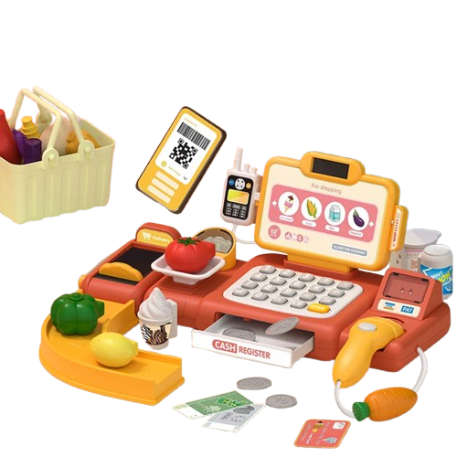 Kids Smart Cash Register Playset – Pretend Store Fun